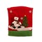 Christmas Chair Cover, 18"x14", for Home Dining Room Decor Party